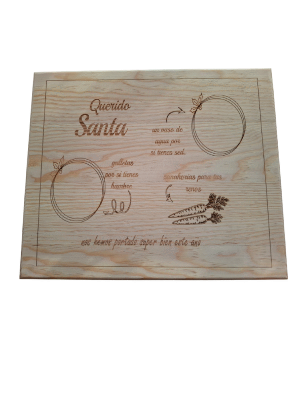 Tabla navidad SANTA