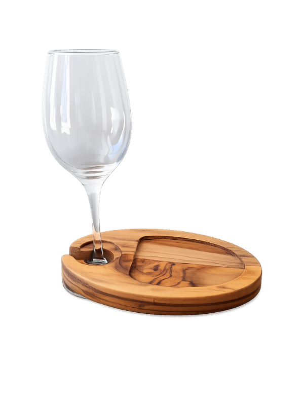 12PZ MINI TABLA CHARCUTERIA PORTACOPA 20cm x 12.5cm TECA PERSONALIZADA